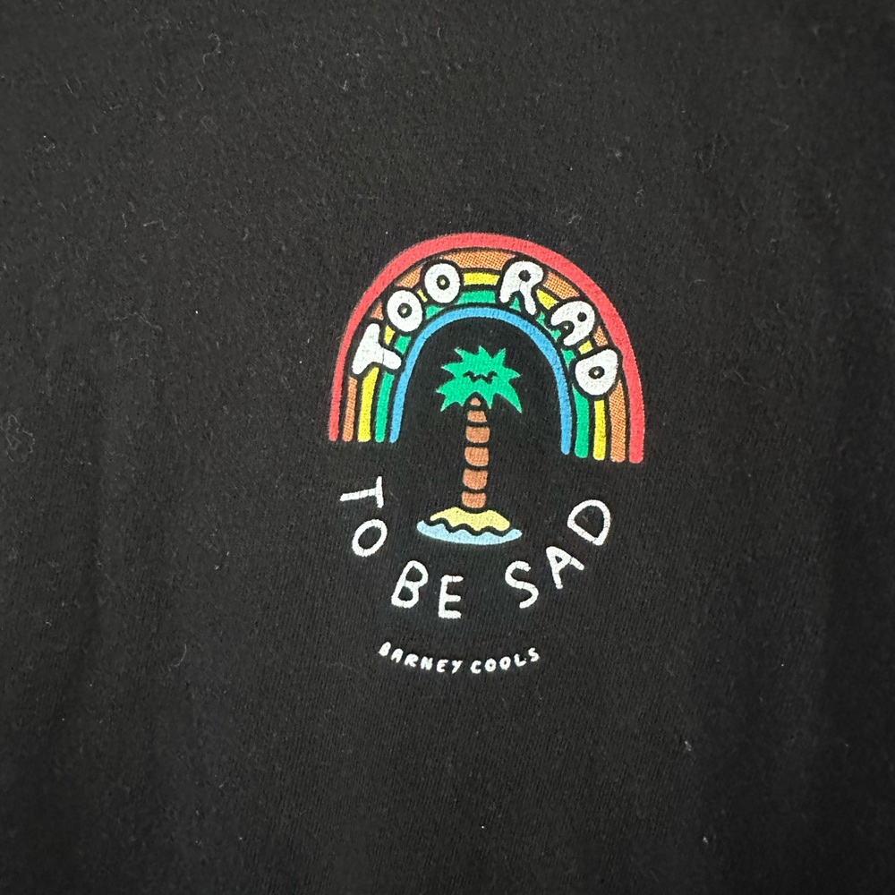 Barney Cools Black Graphic Tee